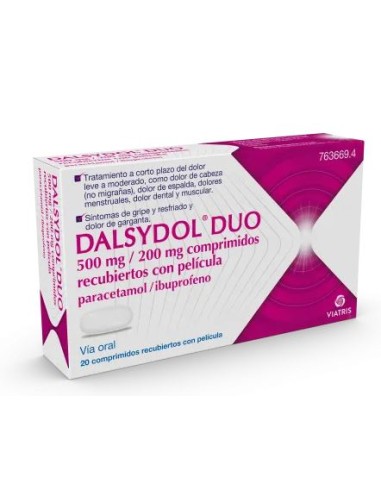 Dalsydol Duo 500 mg/200 mg Comprimidos