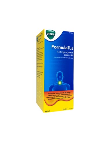 Vicks Formulatus 1,33 mg/ml Jarabe Sabor Miel 180 ml