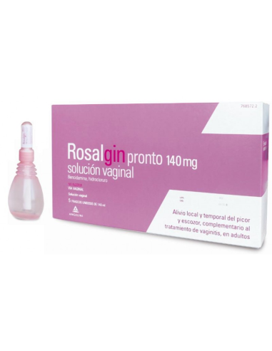 Rosalgin Pronto 140 mg Solución Vaginal