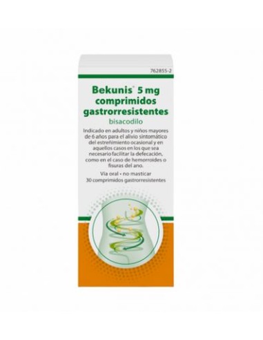 Bekunis 5 mg 30 comprimidos