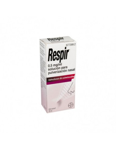 Respir 0,5 mg/ml solución para pulverización nasal Hidrocloruro de oximetazolina