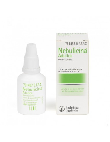 Nebulicina 0,5 mg/ml solución para pulverización nasal Oximetazolina hidrocloruro