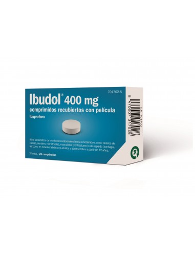 Ibudol 400 mg comprimidos recubiertos con película EFG Ibuprofeno