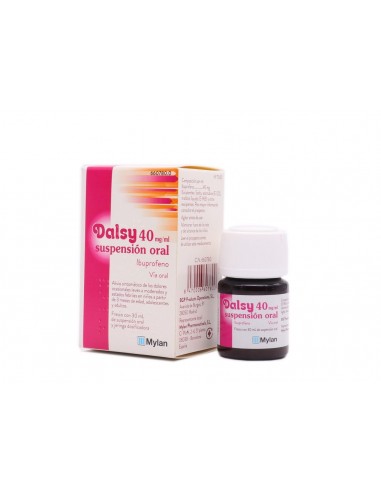 Dalsy 40 mg/ml suspensión oral ibuprofeno