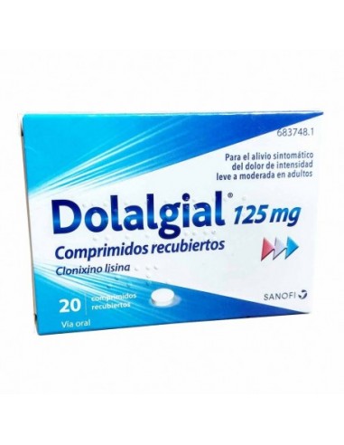 Dolalgial clonixino lisina 125mg comprimidos recubiertos