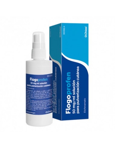 Flogoprofen 50 mg/ml solución para pulverización cutánea Etofenamato