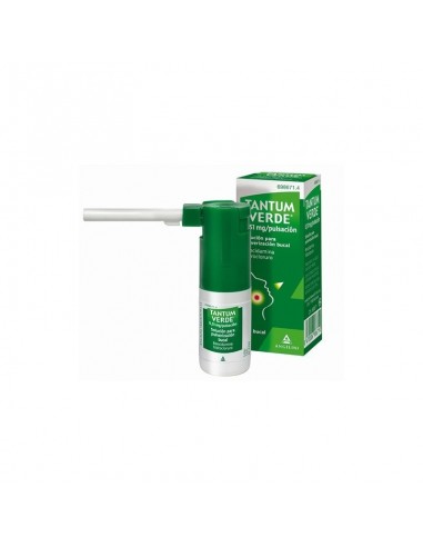 TANTUM VERDE 0,51 mg/pulsación solución para pulverización bucal