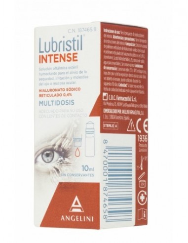 Lubristil intense solucion oftalmica 10 ml multidosis