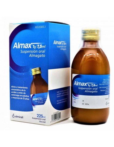 Almax 1 g/7,5 ml Suspensión oral Almagato